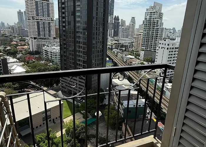 1br Thonglor Bts Infinitypool Overlooking Appartement Bangkok
